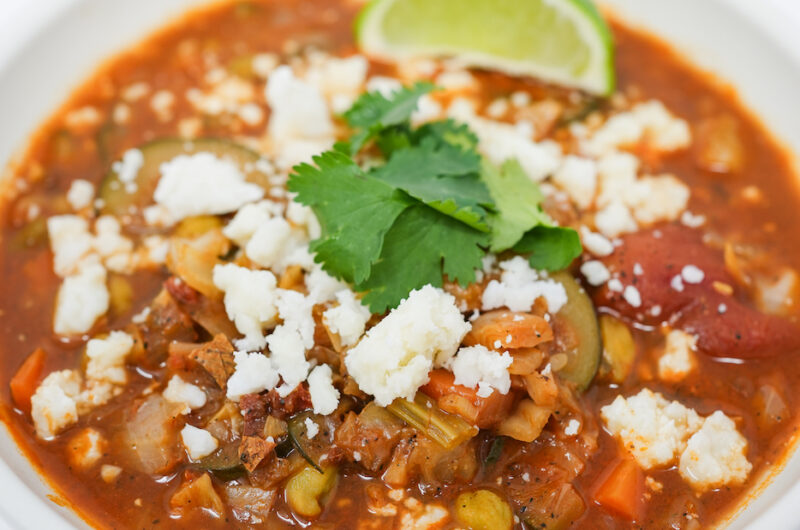 Spicy Chipotle Garbanzo Bean and Vegetable Stew
