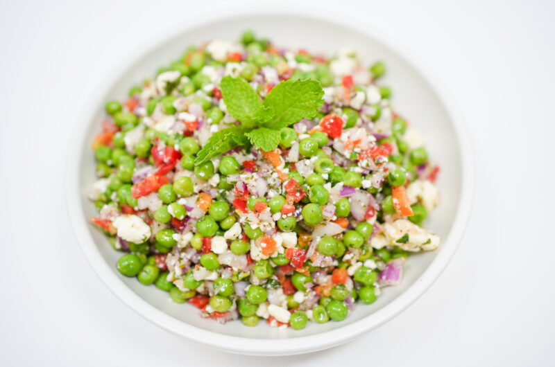 Chilled Pea and Mint Salad